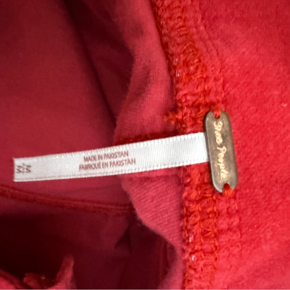 Free People Red corduroy pants - Picture 3 of 3